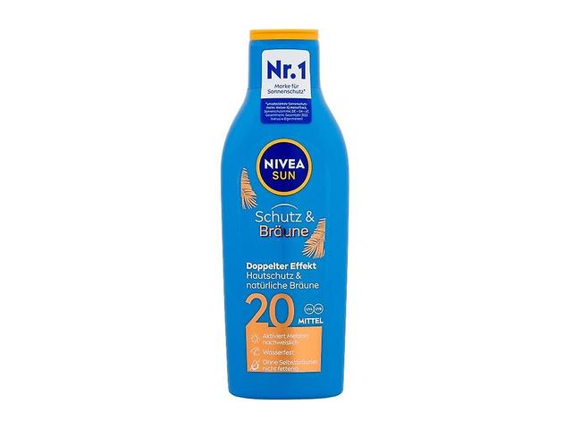 Nivea - Sun Protect & Bronze Sun Lotion SPF20 - Unisex, 200 ml on Productcaster.