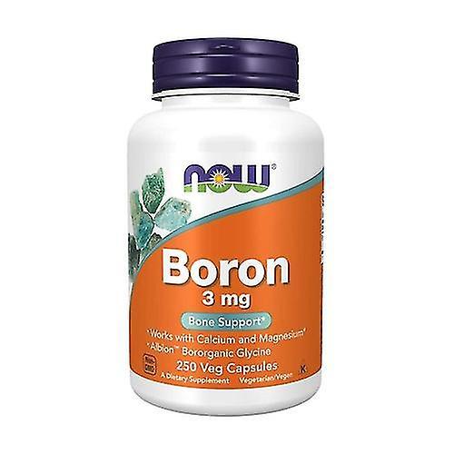 250 Vegetable Capsules - Boron Supplement for Optimal Health and Wellness on Productcaster.