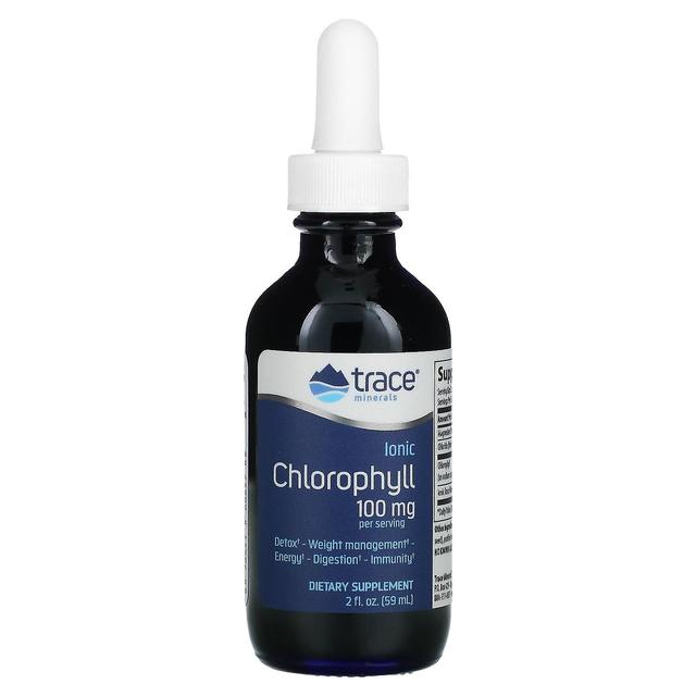 Trace Minerals Oligoelementi , Clorofilla ionica, 100 mg, 2 fl oz (59 ml) on Productcaster.