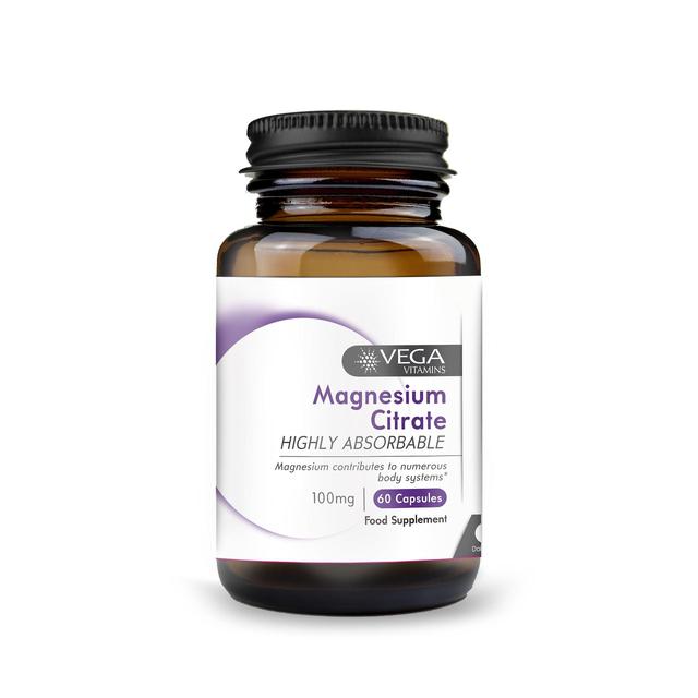 Vega magnesium citrate 100mg 60's on Productcaster.