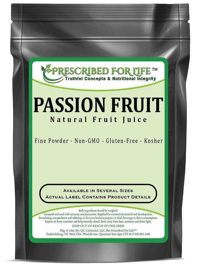 Prescribed For Life Passion Fruit Powder - Z naturalnego soku owocowego 12 oz (340 g) on Productcaster.