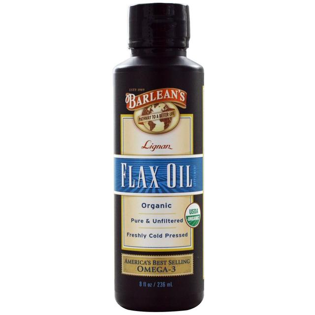 Barlean's, Organic Lignan Flax Oil, 8 fl oz (236 ml) on Productcaster.