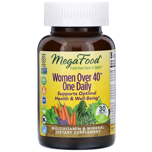 MegaFood, Women Over 40 One Daily, 30 Tablets on Productcaster.