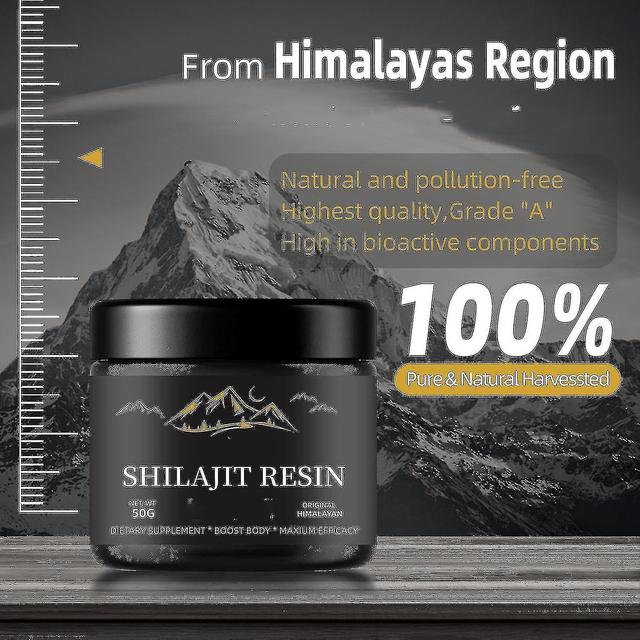 Himalájska shilajit živica organická, 100% čistá prírodná shilajit doplnok so stopovými minerálmi fulvovej kyseliny fulvovej pre podporu imunity 3k... on Productcaster.