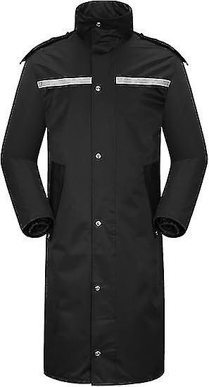 Manteau Impermable Impermable Pour Homme, Veste De Pluie Longue, Lgre, Rflchissante, Rutilisable Ave on Productcaster.