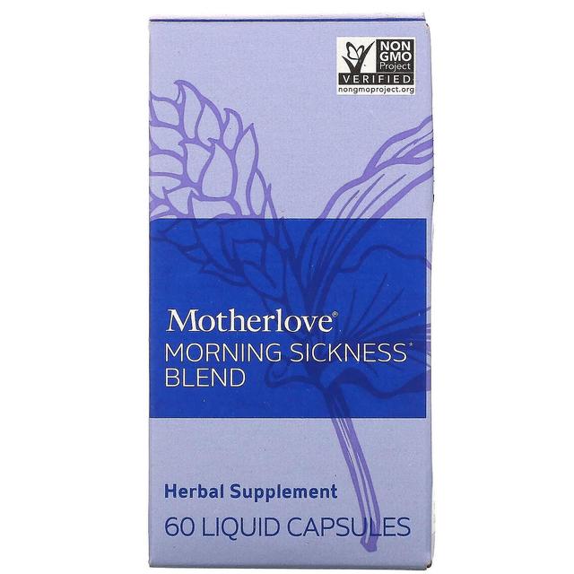 Motherlove, Morning Sickness Blend, 60 Liquid Capsules on Productcaster.