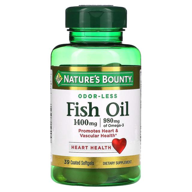 Natures Bounty Nature's Bounty, geurloze visolie, 1400 mg, 39 gecoate softgels on Productcaster.