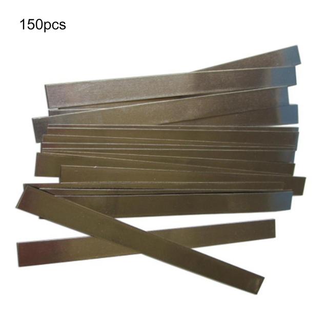 100/150Pcs Nickel Strip Anti-rust Short-circuit Protection 99-percent Purity Good Tension Nickel Soldering Tabs for Li-Battery A on Productcaster.