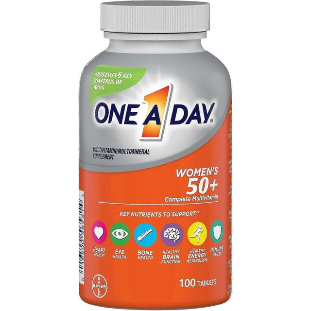 One a day women's 50+ multivitamin tablets, 100 ea on Productcaster.