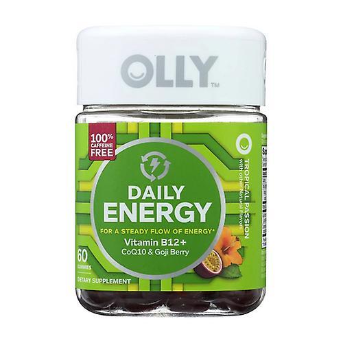 Olly Daily Energy Tropical Passion, 60 Gummies (Pack of 2) on Productcaster.