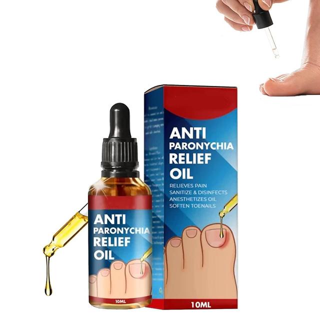 10 ml antiparonychia relief olie, anti-paronychia hjælpeolie, indgroet tåneglkorrektion, negleplejeolier til indgroede tånegle (pakke med 1) 1 Gens... on Productcaster.