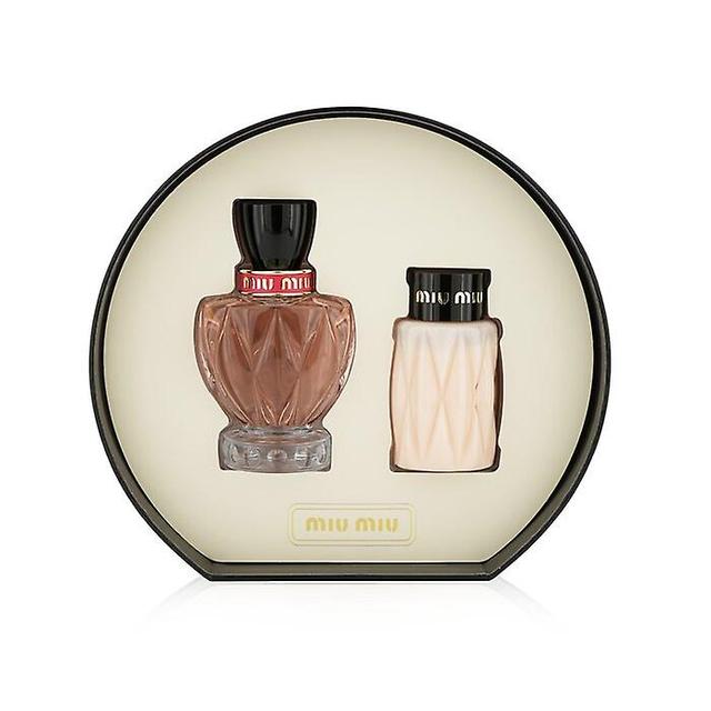 Miu Miu Twist coffret: eau de parfum spray 100ml/3.4oz + body lotion 100ml/3.4oz - 2pcs on Productcaster.