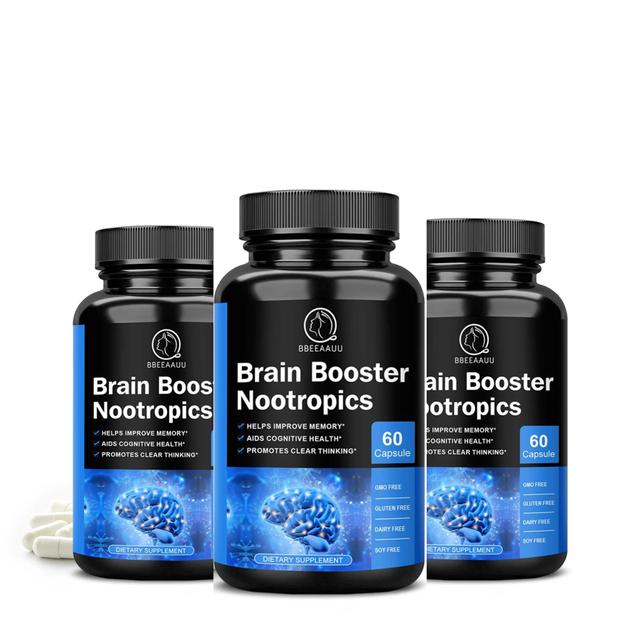 Tib 100mg Phosphatidylserine Capsule Brain Booster Nootropics For Brain Health Memory Focus Supplement Tib 3bottle on Productcaster.