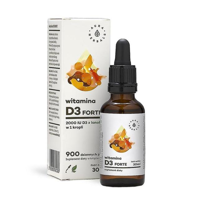 Aura Herbals vitamin d3 forte in drops 30 ml BI1116 on Productcaster.