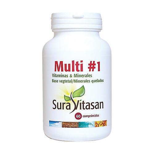 Sura Vitasan Multi 1 Vitamins and Minerals 60 tablets on Productcaster.