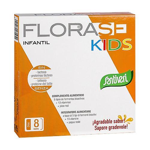 Santiveri Florase Kids 8 hætteglas af 10ml (Honning - Apple) on Productcaster.