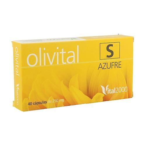 Vital 2000 Olivital 7 Sulfur 50 capsules on Productcaster.