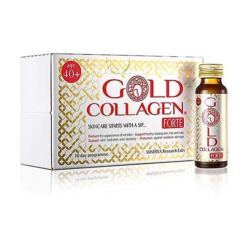 Gold Collagen Forte 10 vials of 50ml on Productcaster.