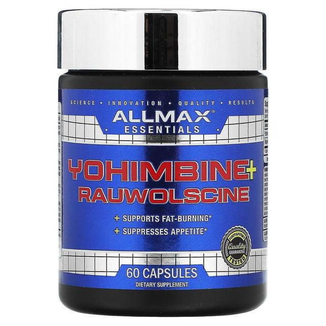 ALLMAX, johimbiini + Rauwolscine, 60 kapselia on Productcaster.