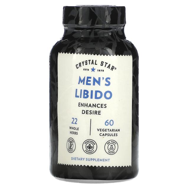 Crystal Star, Men's Libido, 60 Capsule Vegetariane on Productcaster.