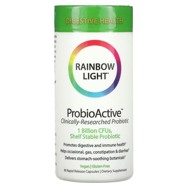 Rainbow Light, ProbioActive, 1 miljardi, 90 nopeasti vapautuvaa kapselia on Productcaster.