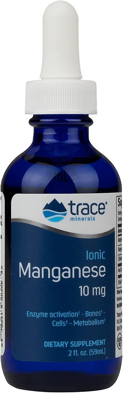 Trace Minerals Spårmineraler Jonisk mangan 10mg vätska 2 oz on Productcaster.