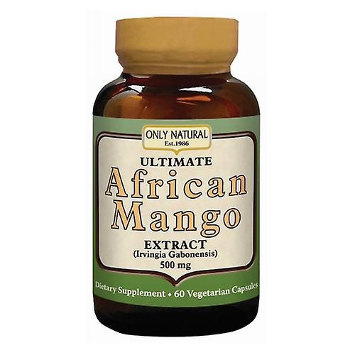 Only Natural Ultimate African Mango, 500 mg, 60 Veg Caps (Pack of 6) on Productcaster.