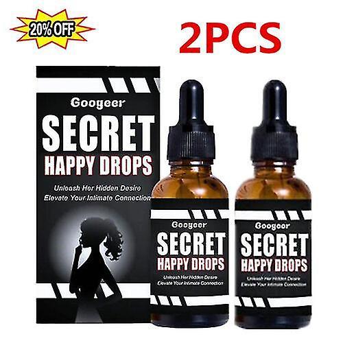 2pcs Secret Happy Drops, Pleasurepeak Oral-drops, Happy Hormones Drops For Women on Productcaster.