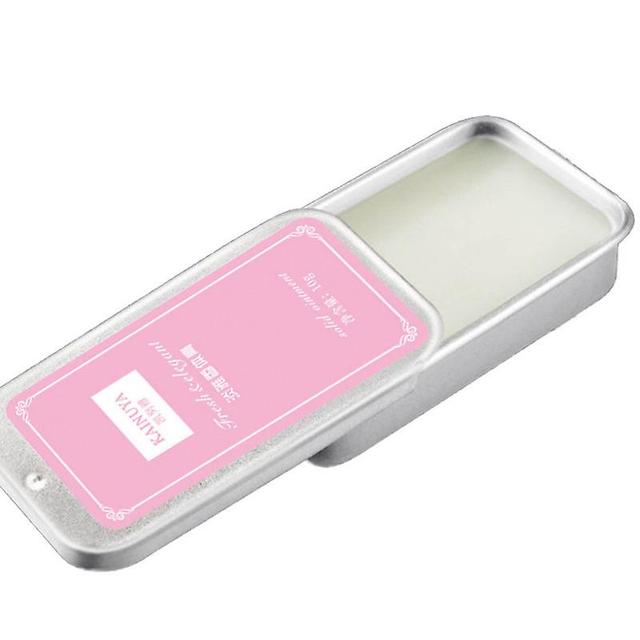 Realove 10g Moisturizing Solid Perfume Long Lasting Cream Portable Men Women Plant Solid Magic Balm Body Fragrance for Adult Pink on Productcaster.