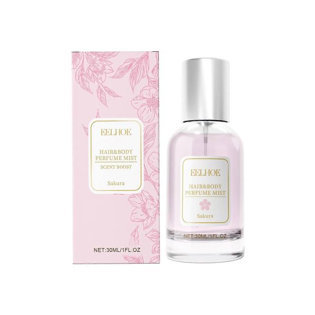 Cherry Blossom Fragrance Body And Hair Spray, Delicate Long-Lasting Fragrance, 30ml sakura on Productcaster.