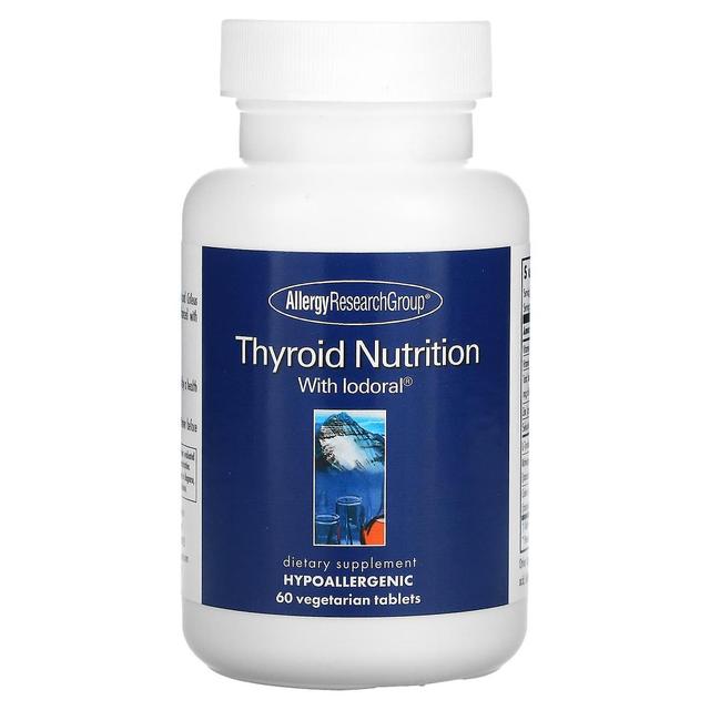 Allergy Research Group Grupo de Pesquisa de Alergia, Nutrição da Tireoide com Iodoral, 60 Comprimidos Vegetarianos on Productcaster.