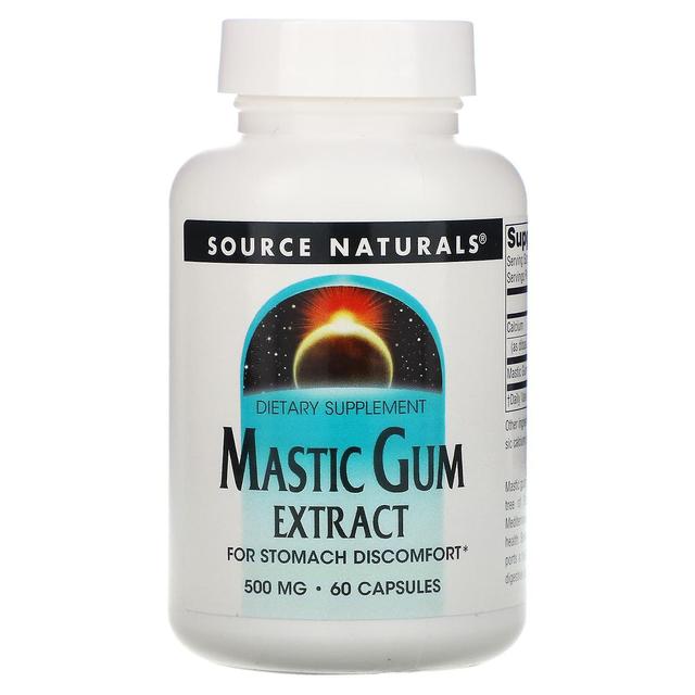 Source Naturals, Estratto di gomma di mastice, 500 mg, 60 Capsule on Productcaster.