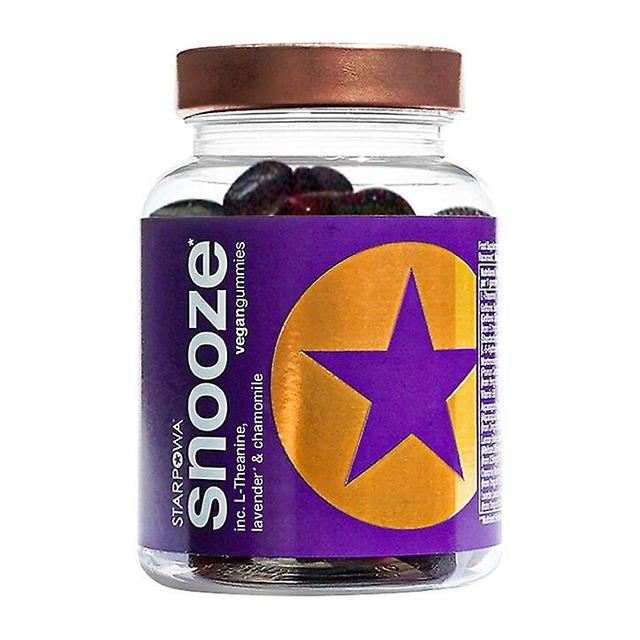 Starpowa Snooze Vitamine Zwarte Kersen Gearomatiseerd 30 Gummies on Productcaster.