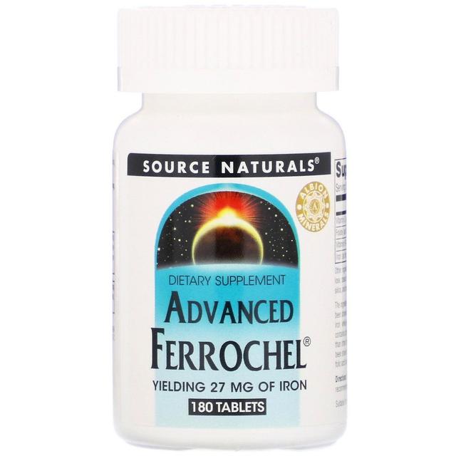 Source Naturals, Advanced Ferrochel, 180 tabletek on Productcaster.