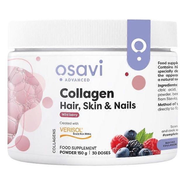 Osavi Collagen Peptides Wild Berry 150g on Productcaster.