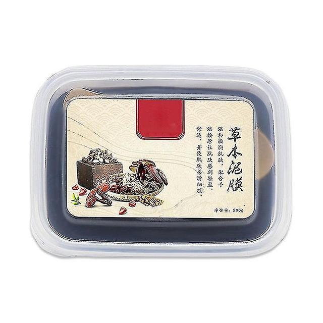 500g Mugwort Safflower Herbal Mud Moxibustion Paste Hot Compress Joint Black Mud Herbal moxibustion on Productcaster.