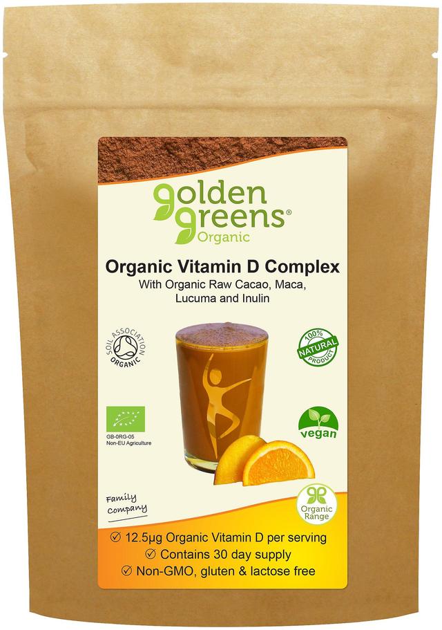 Golden Greens (Greens Organic) Goldenes Grün (Grüns Bio) Bio-Vitamin-D-Komplex on Productcaster.