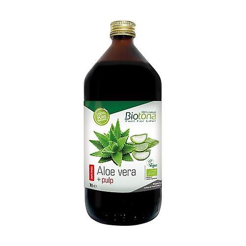 Biotona Aloe vera juice + organic pulp 1 L on Productcaster.