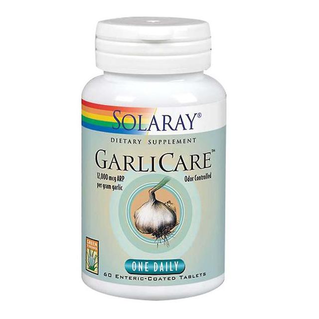 Solaray GarliCare, 60 Tabs (Pack of 2) on Productcaster.