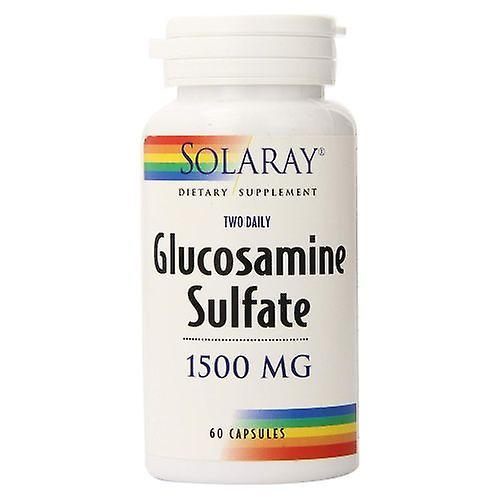 Solaray Glucosamine Sulfate,1500 mg ,60 Caps (Pack of 6) on Productcaster.