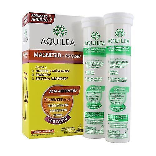 Aquilea Magnesium + Potassium 28 effervescent tablets LONG on Productcaster.