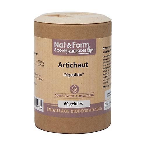 Nat & Form Artichoke - Eco range 60 capsules on Productcaster.