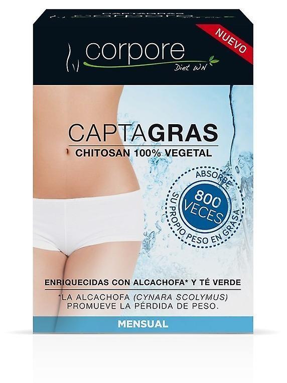 Corpore Diet Captagras Chitosan Vegetal Eco 60 Kapsler on Productcaster.