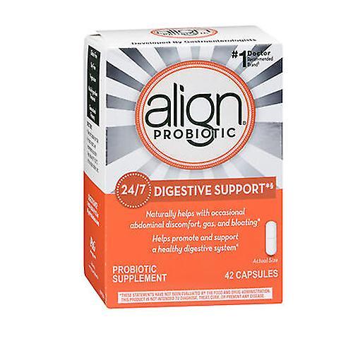 Procter & Gamble Align Digestive Care Probiotic Supplement, 42 caps (Pack of 2) on Productcaster.