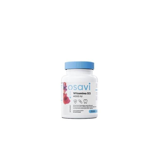 Osavi vitamin d3 4000 Iu (60 Kapseln) 8409 on Productcaster.