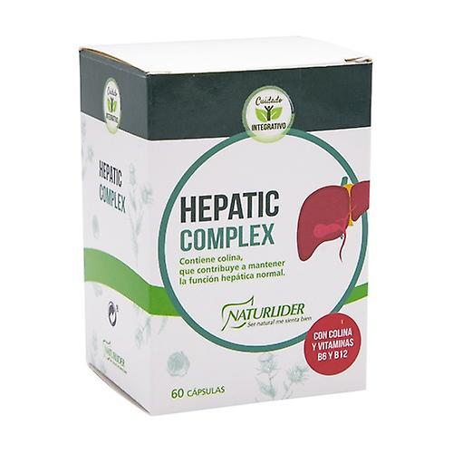 Naturlider Hepatic Complex 60 capsules on Productcaster.