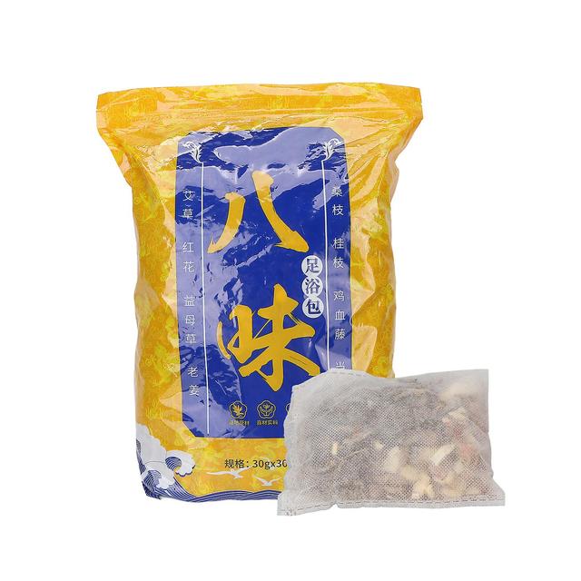 30 Bags Herbal Extract Foot Bath Bag Men Women Relax Fatigue Relief Wormwood Ginger Foot Soak Pack on Productcaster.