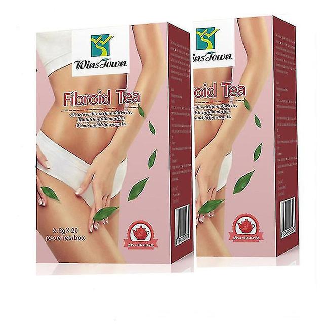 Myom-Tee für Frauen | Warme Uterus-Detox-Beutel Natürlicher weiblicher Fruchtbarkeitstee für Schwangere vor der Empfängnis 2 Box on Productcaster.