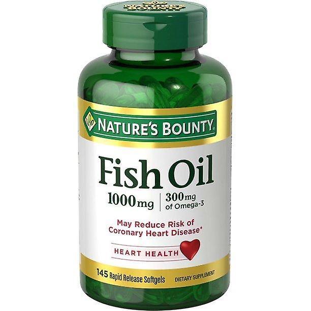 Natures Bounty Nature's bounty fish oil with omega 3 softgels, 1000 mg, 145 ct on Productcaster.