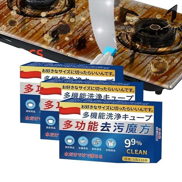 3pack Japão Universal Mancha Remoção Comprimidos Cubo, Japonês Cubo Universal de Descontaminação on Productcaster.